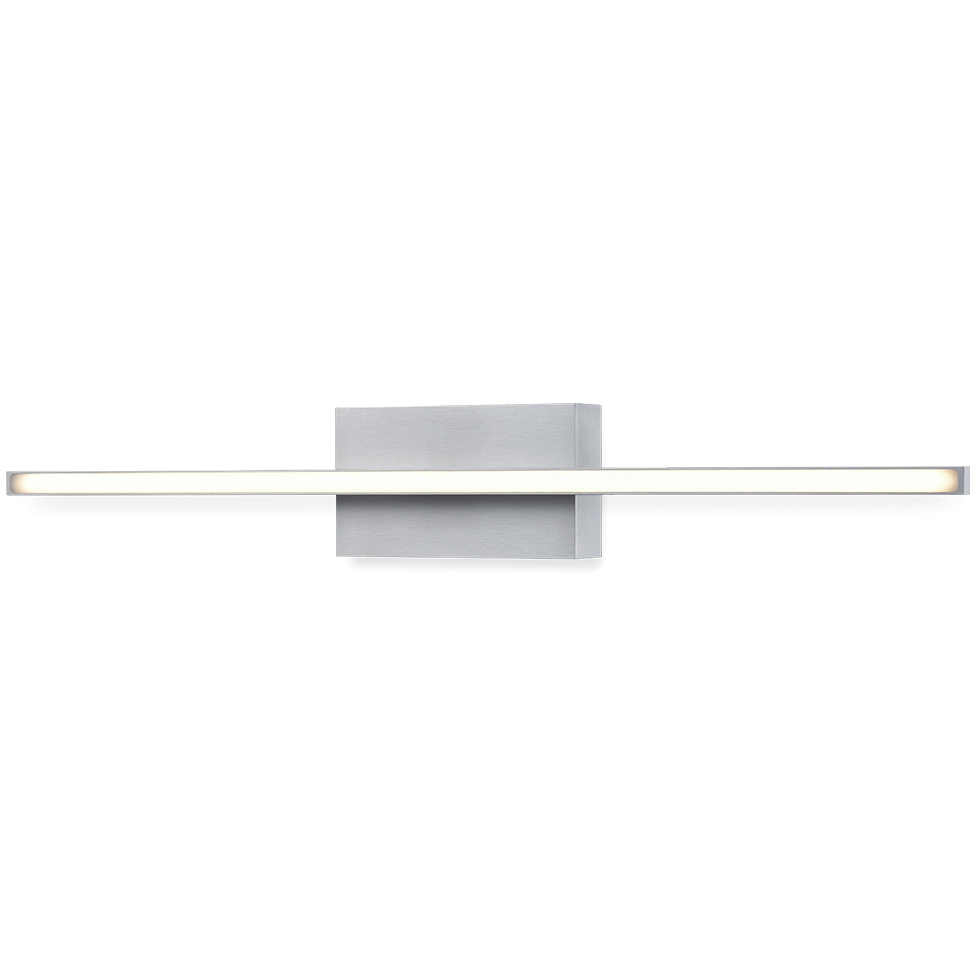 Vega Minor LED 24 inch Brushed Nickel ADA Wall Sconce Wall Light
